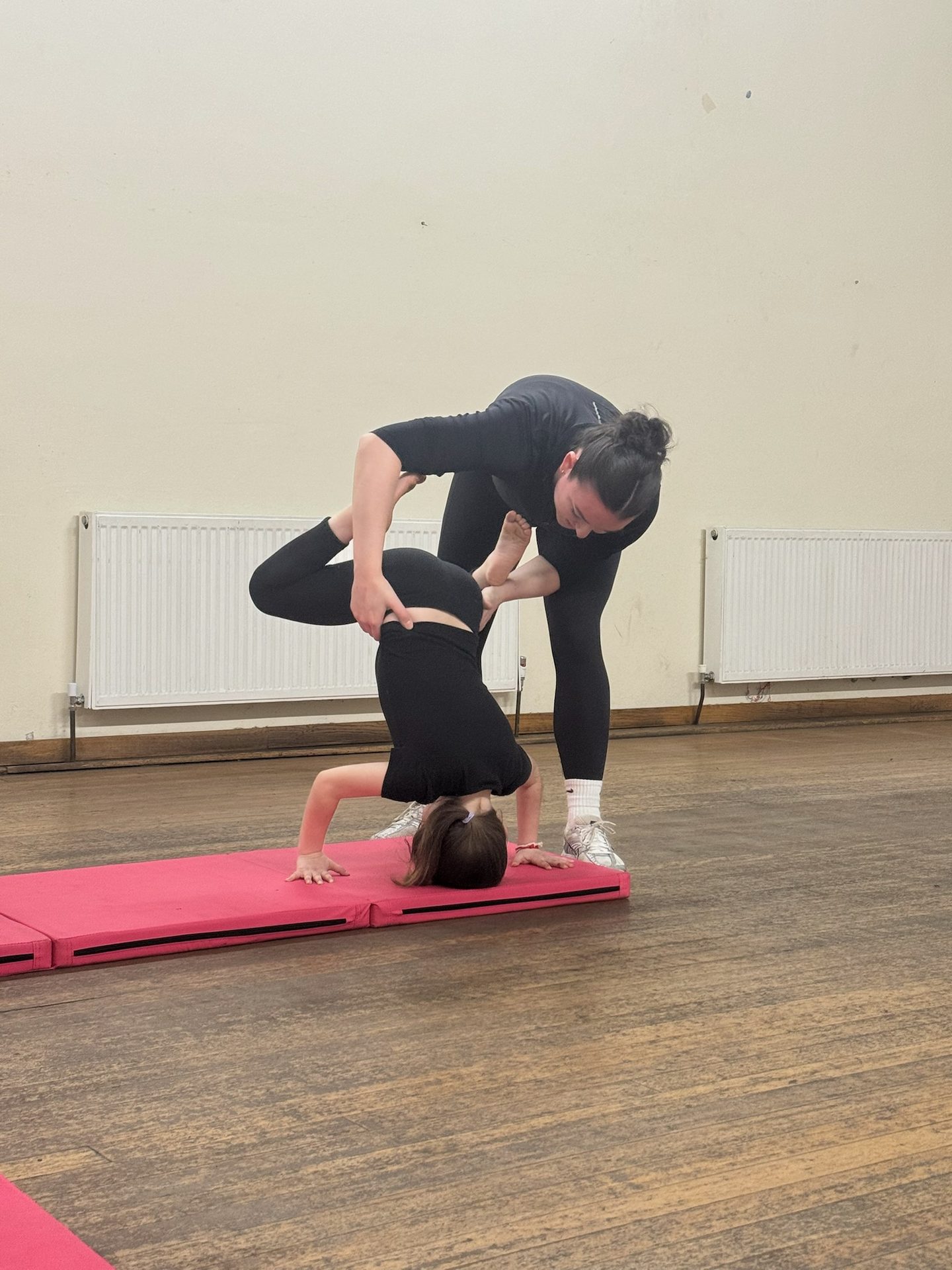 Acro dance at The Village School of Dance in Wimbledon
