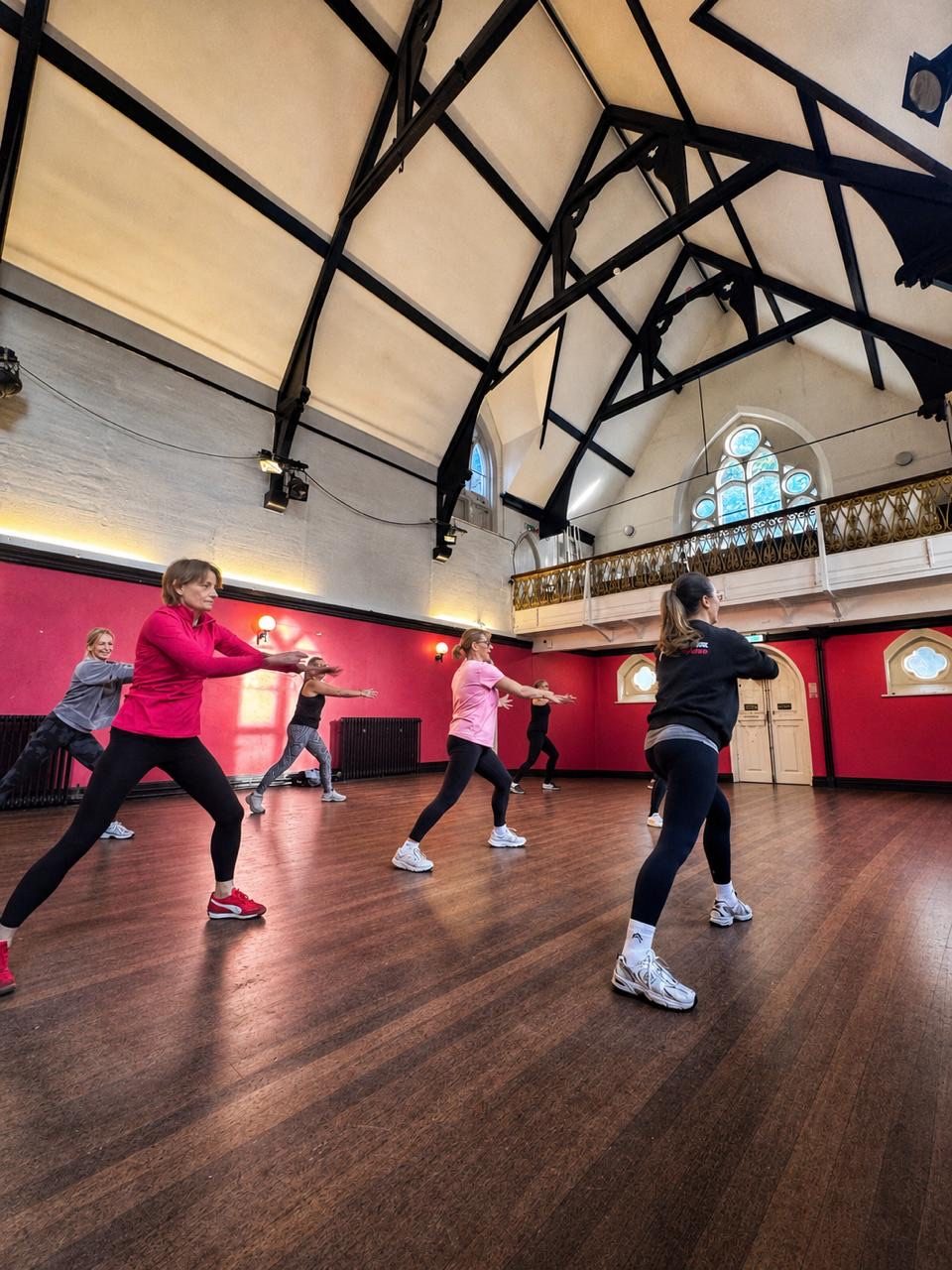 Adult DDMIX Dance fitness class for The Village School of Dance