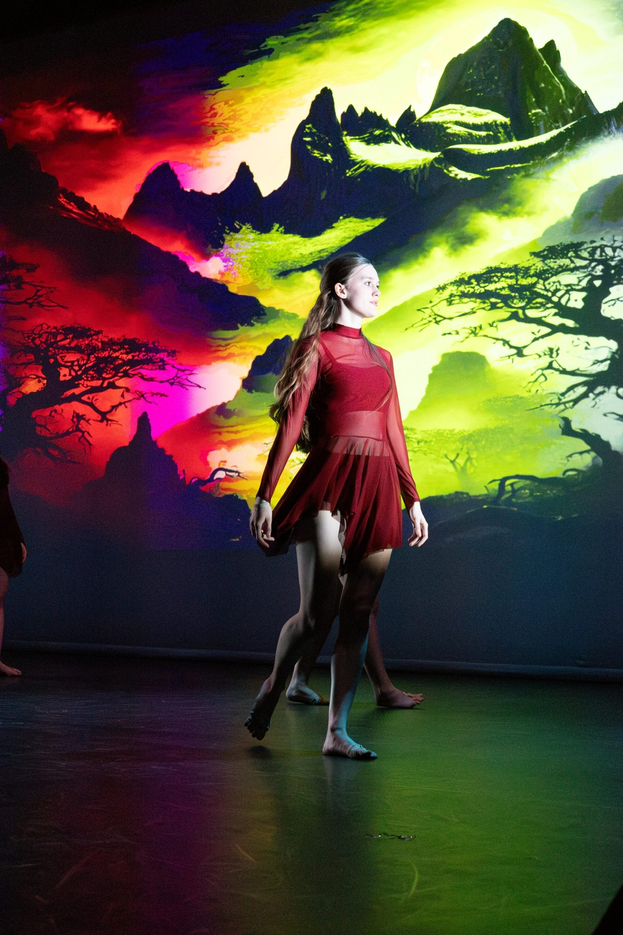 Contemporary and lyrical dance at The Village School of Dance in Wimbledon