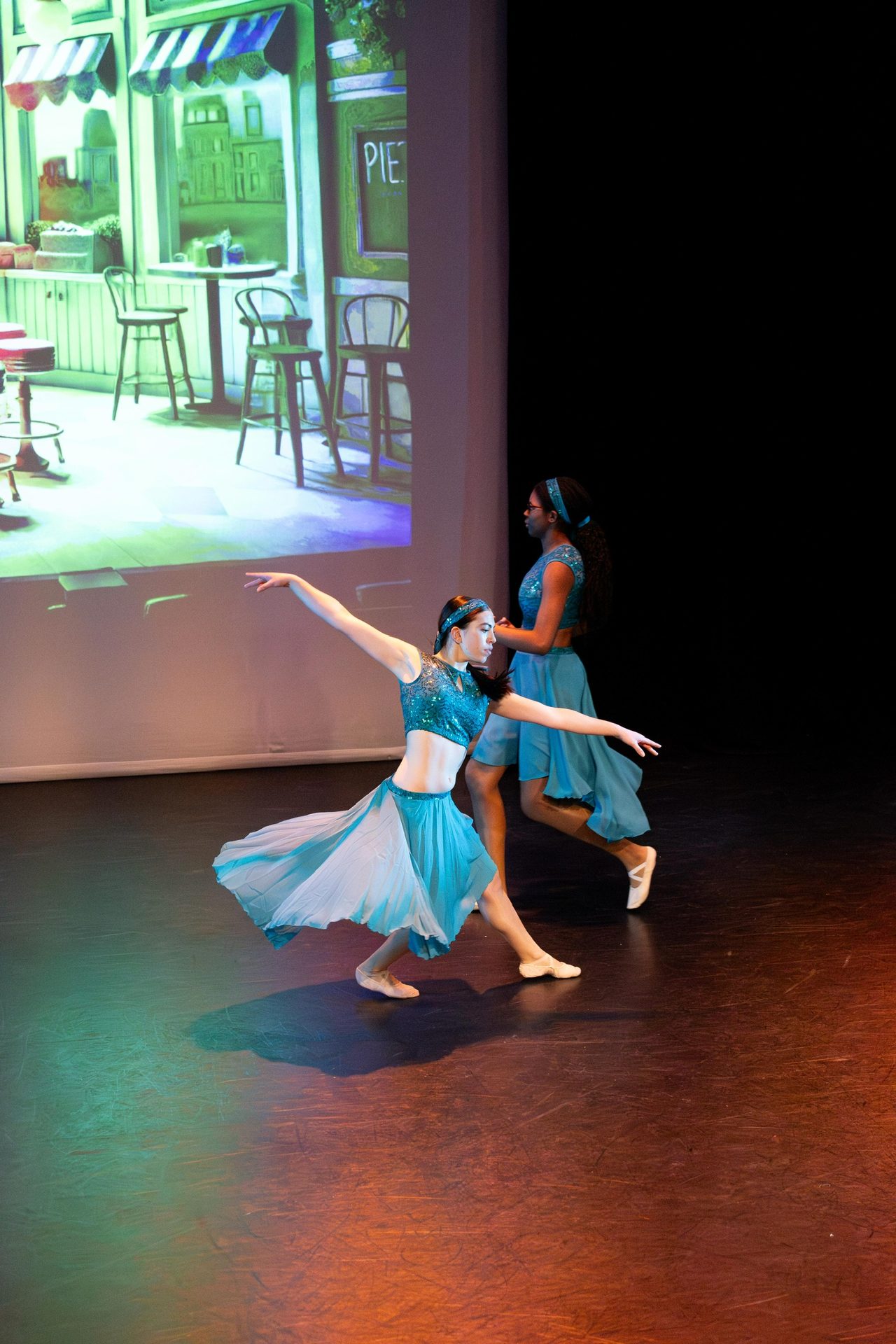 Contemporary and lyrical dance at The Village School of Dance in Wimbledon