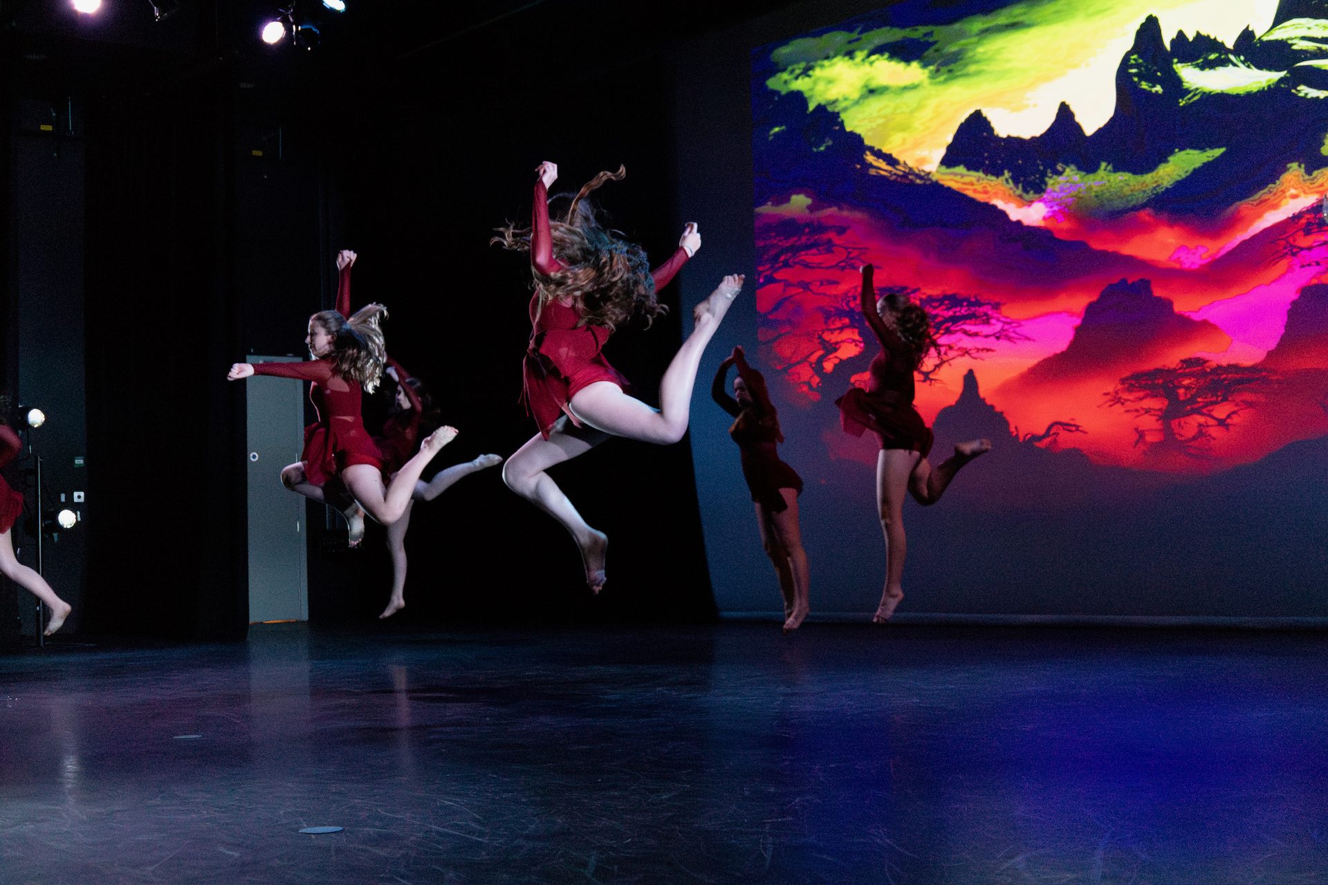 Contemporary and lyrical dance at The Village School of Dance in Wimbledon