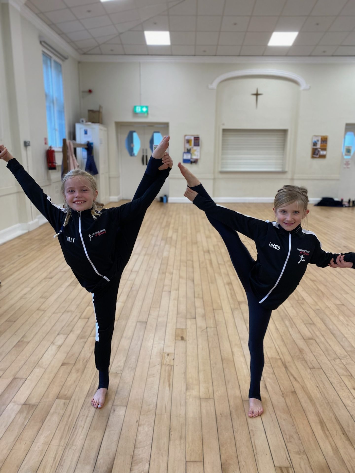 Weekly timetable at The Village School of Dance